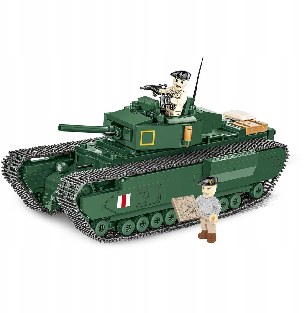 COBI-3128 HC WWII CHURCHILL MK.III 664 KL blokeliai.