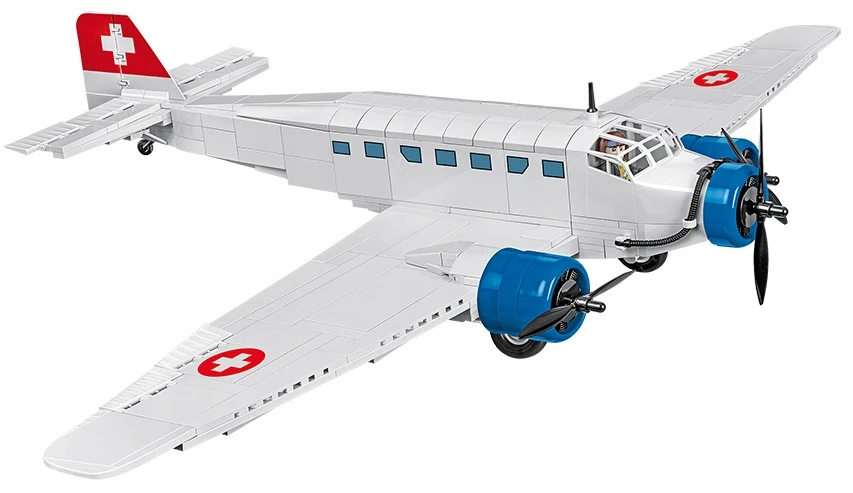 Cobi 5711 Vokietijos Junkers JU-52/3M transporto lėktuvas