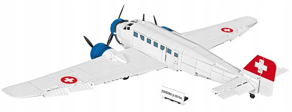 Cobi 5711 Vokietijos Junkers JU-52/3M transporto lėktuvas