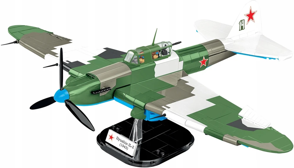 COBI 5745 BLOKAI LĖKTUVO ILYUSHIN IL-2 1943 m.