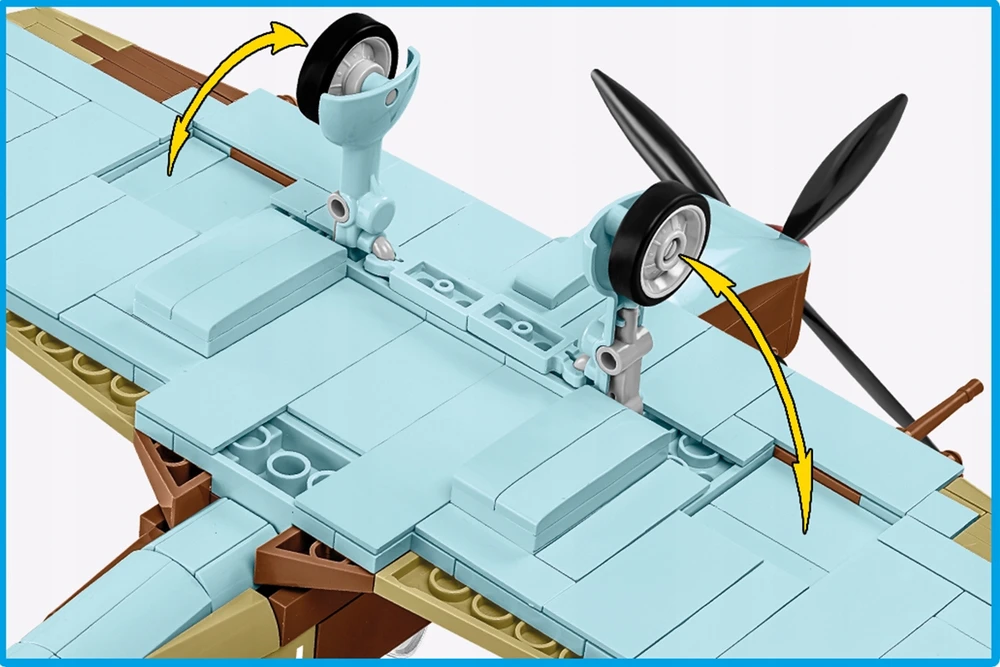 COBI 5764 blokai Supermarine Spitfire Mk. IXe