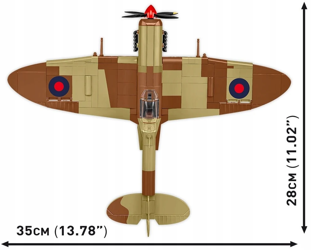 COBI 5764 blokai Supermarine Spitfire Mk. IXe