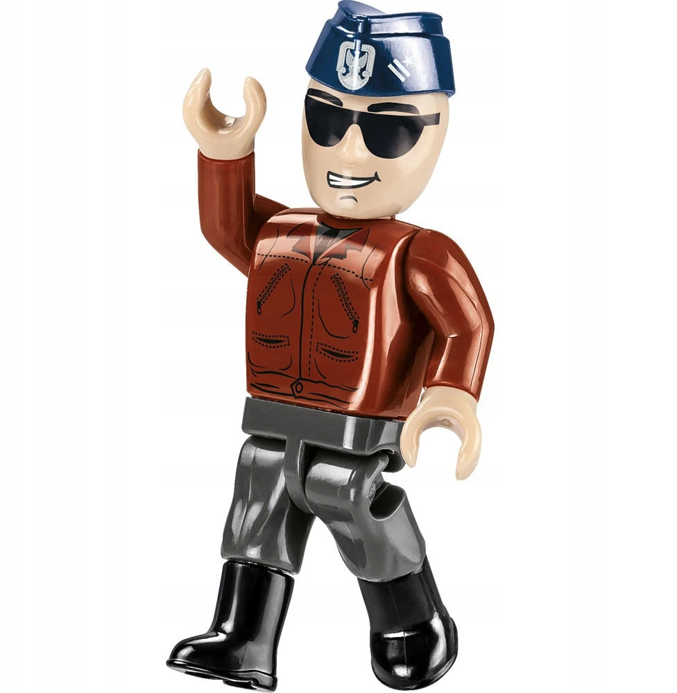 Cobi Lėktuvo modelis Lim-5 su lenkų pilotu