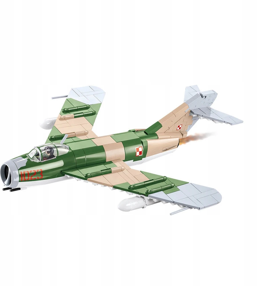Cobi Lėktuvo modelis Lim-5 su lenkų pilotu