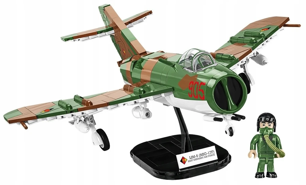 COBI 5825 LIM-5 (MIG 17-F) lėktuvas Rytų Vokietija