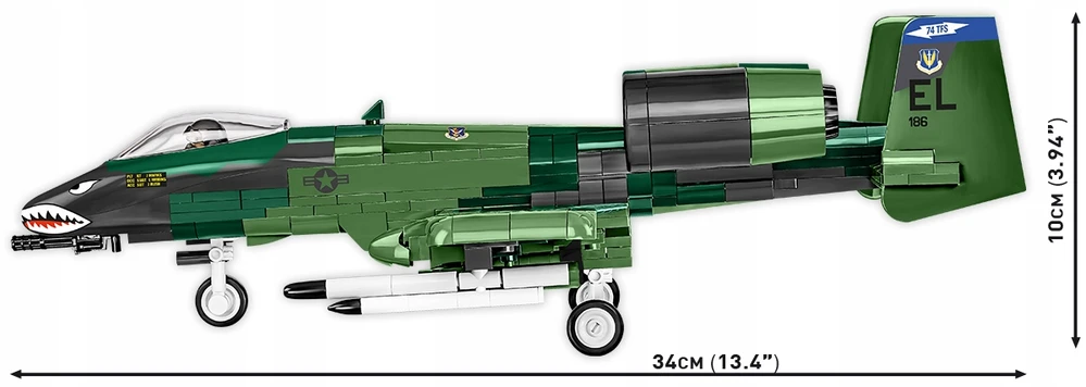 COBI-5856 blokuoja A10 Thunderbolt II lėktuvo vertę. 667