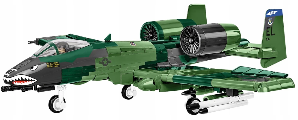 COBI-5856 blokuoja A10 Thunderbolt II lėktuvo vertę. 667