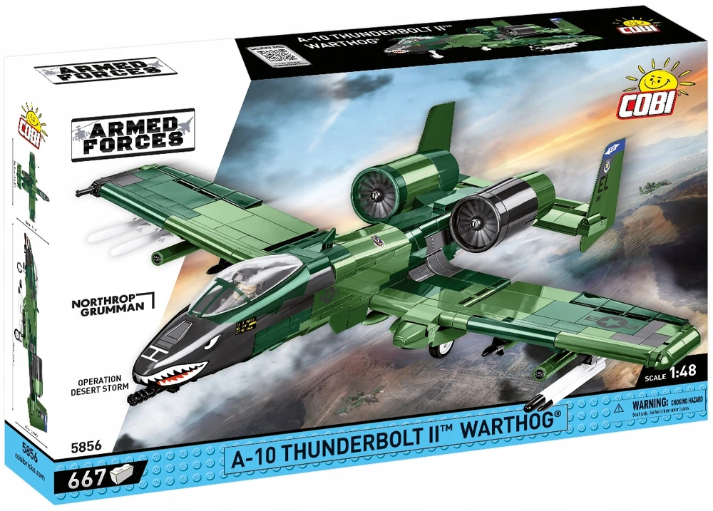 COBI-5856 blokuoja A10 Thunderbolt II lėktuvo vertę. 667