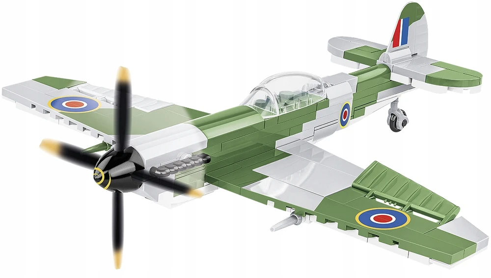Cobi 5865 britų supermarinas Spitfire Mk. XVI