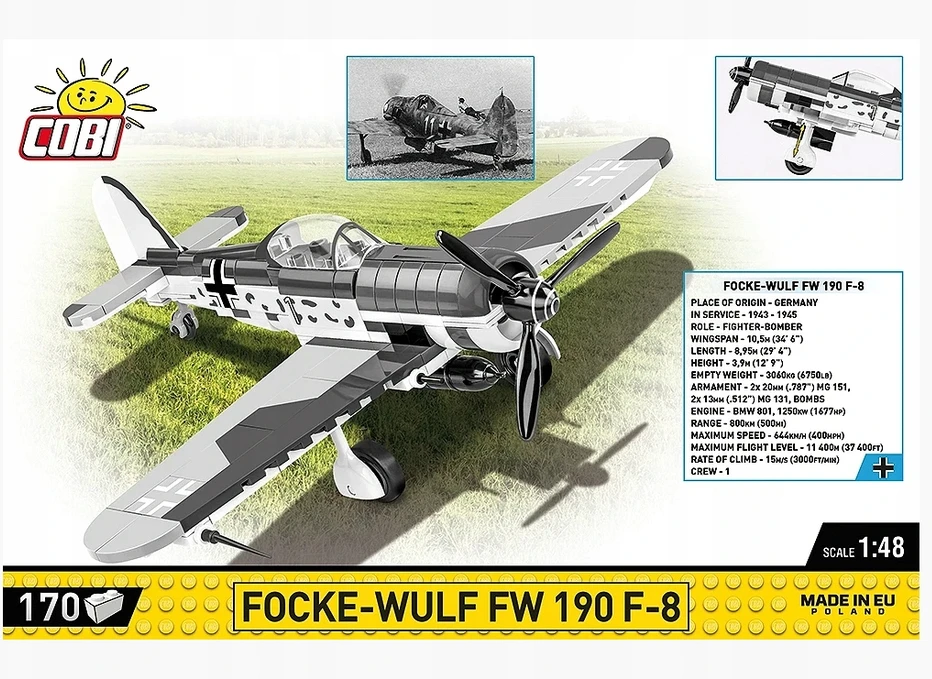 COBI 5871 Focke-Wulf Fw 190 F-8