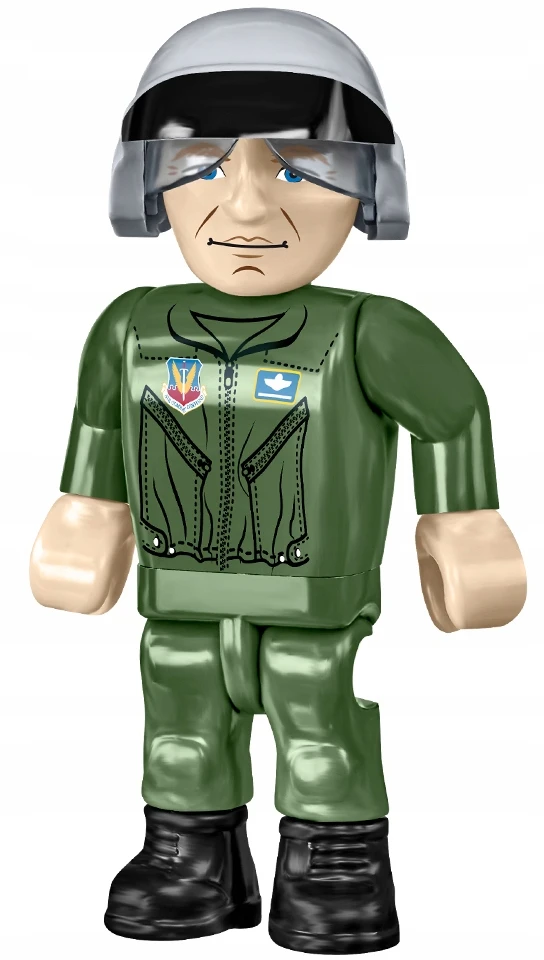 Cobi Klocki F-16d kovos sakalo blokai 436 vienetai