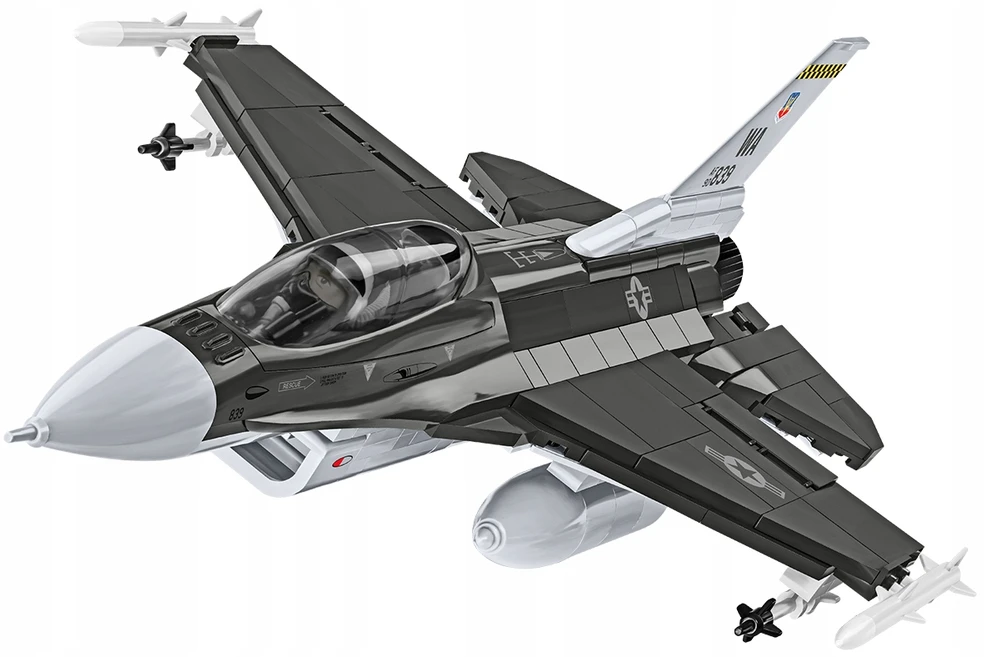 Cobi Klocki F-16d kovos sakalo blokai 436 vienetai