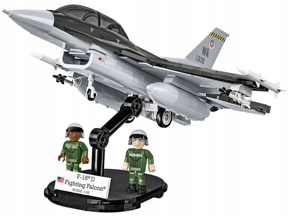 Cobi Klocki F-16d kovos sakalo blokai 436 vienetai