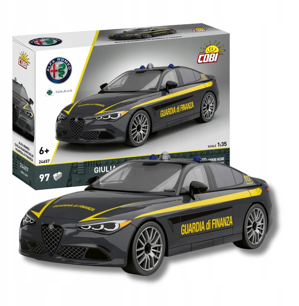 Cobi Alfa Romeo Giulia Quadrifoglio Gwardia Finansowa