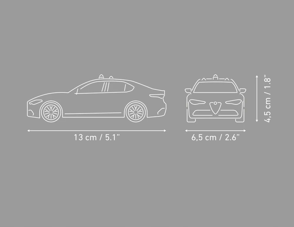 Cobi Alfa Romeo Giulia Quadrifoglio Gwardia Finansowa