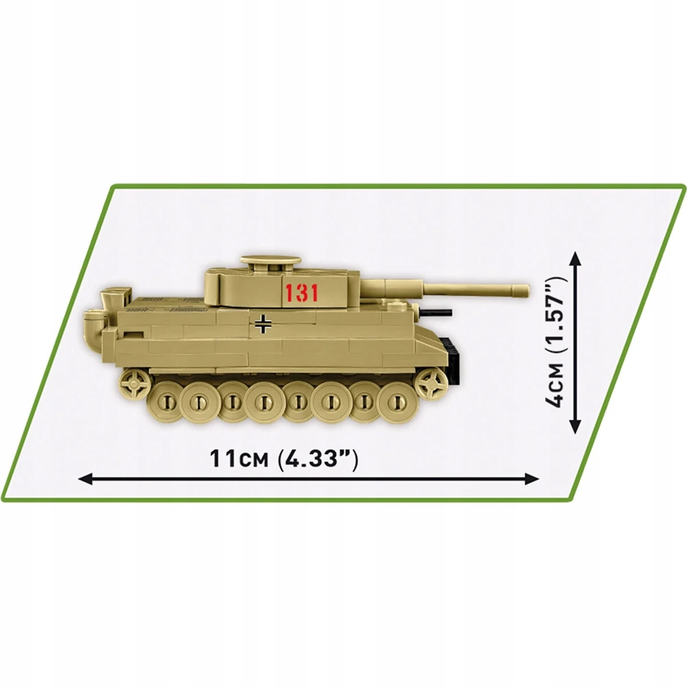 Cobi Antrojo pasaulinio karo tanko modelis, Tiger I 131
