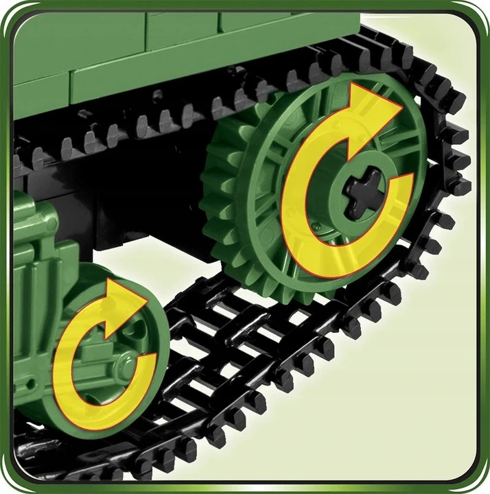 COBI ARMY 2515 SHERMANN FIREFLY 500 KLASĖS TANKAS.