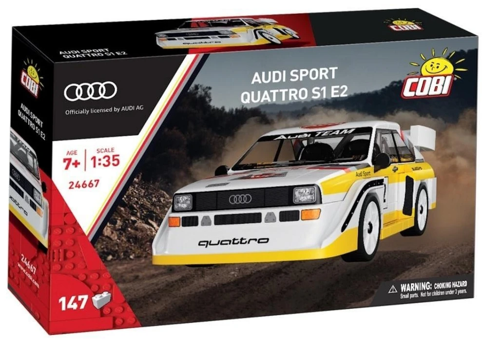 COBI Audi quattro S1 E2 (scale 1:35)
