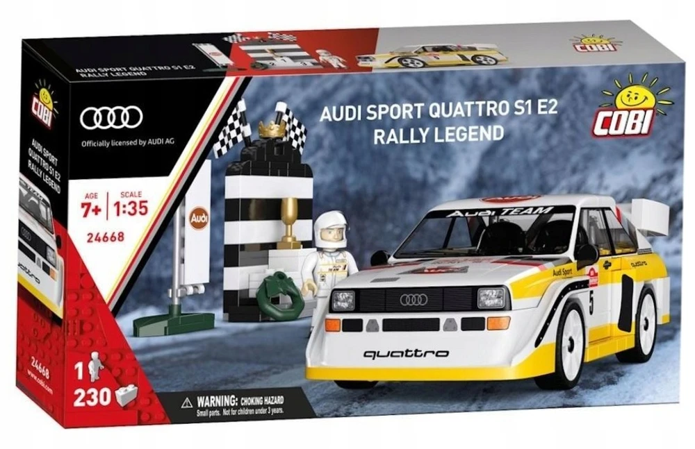 COBI Audi Sport quattro S1 E2 Rally Legend (1985) (scale 1:35)