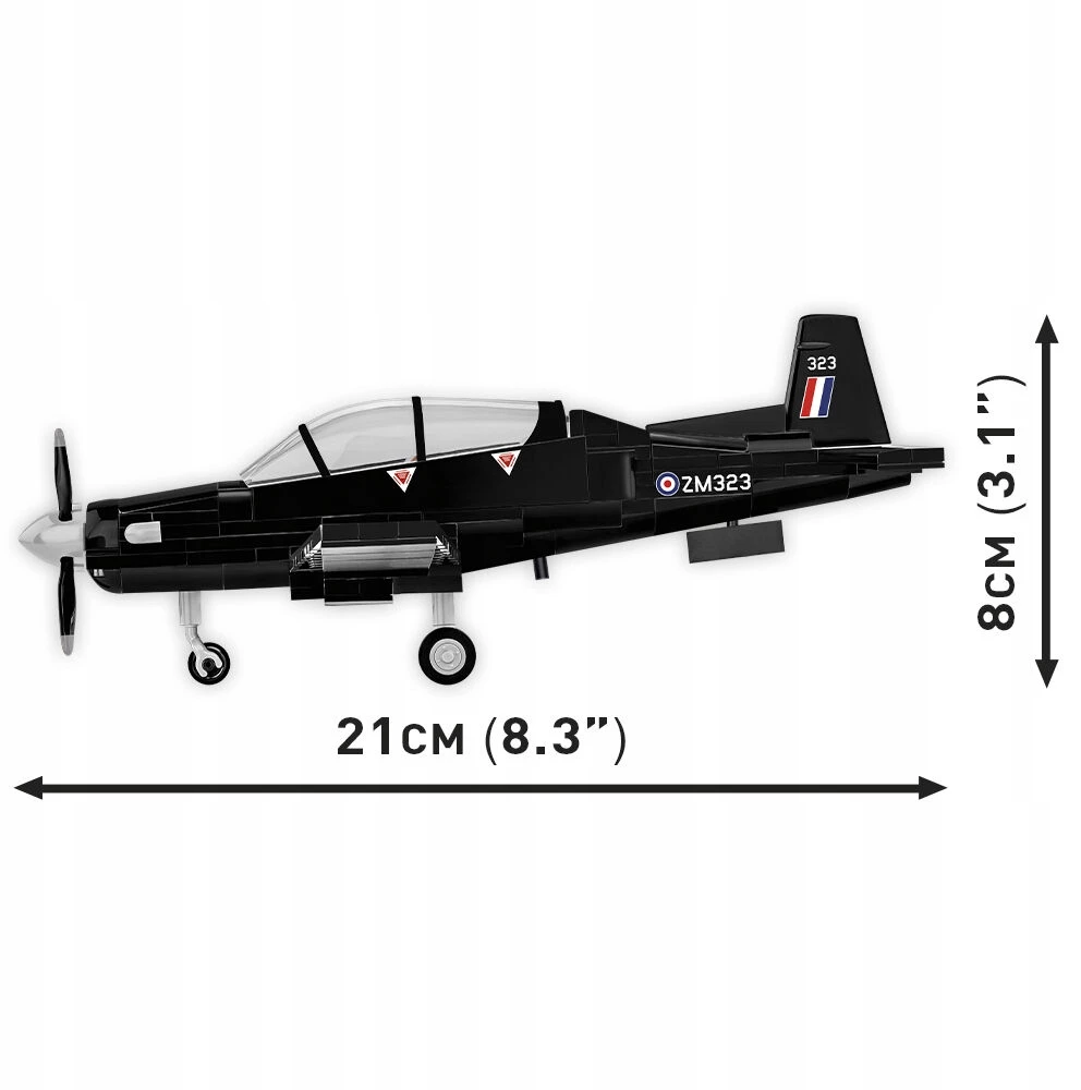 Cobi Beech T-6 Texan Ii klocki konstrukcyjne 197 el.
