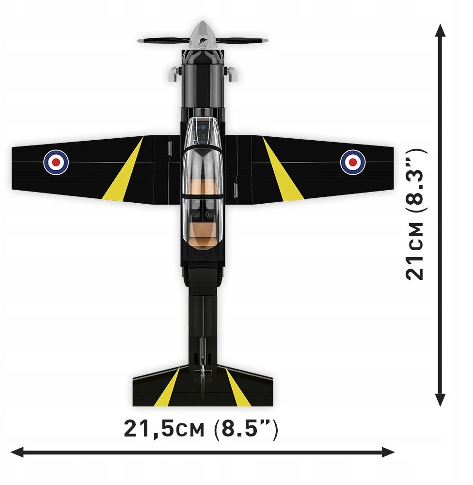 Cobi Beech T-6 Texan Ii klocki konstrukcyjne 197 el.