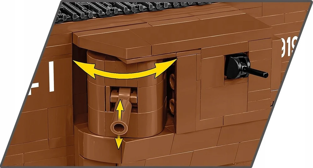 COBI Mark V „Male“ tanko konstruktorius, 1:35, 844 detalės