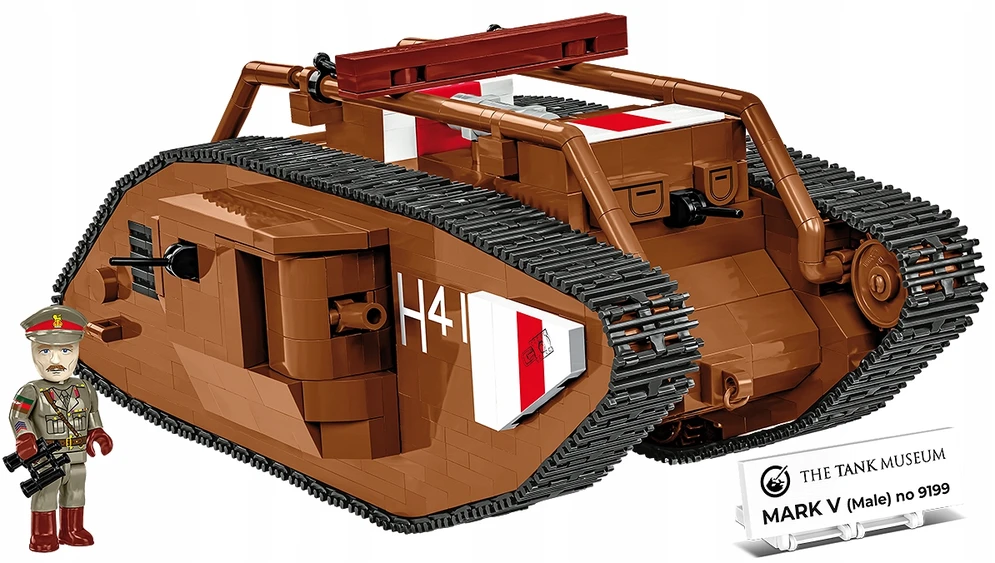 COBI Mark V „Male“ tanko konstruktorius, 1:35, 844 detalės