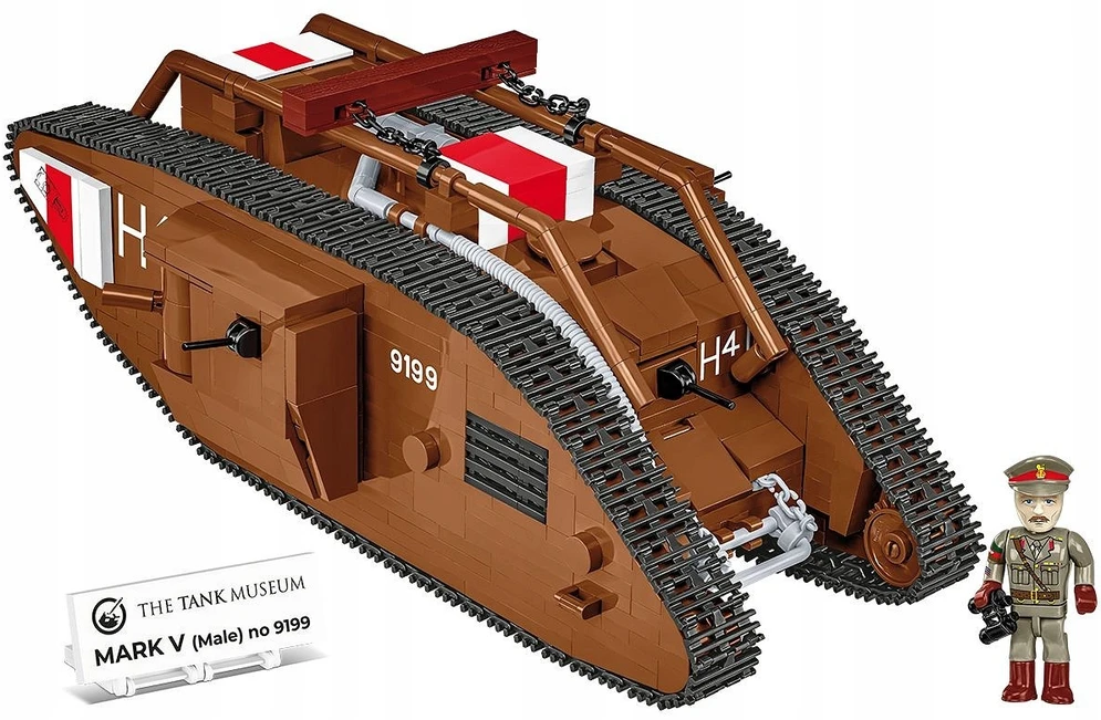COBI Mark V „Male“ tanko konstruktorius, 1:35, 844 detalės