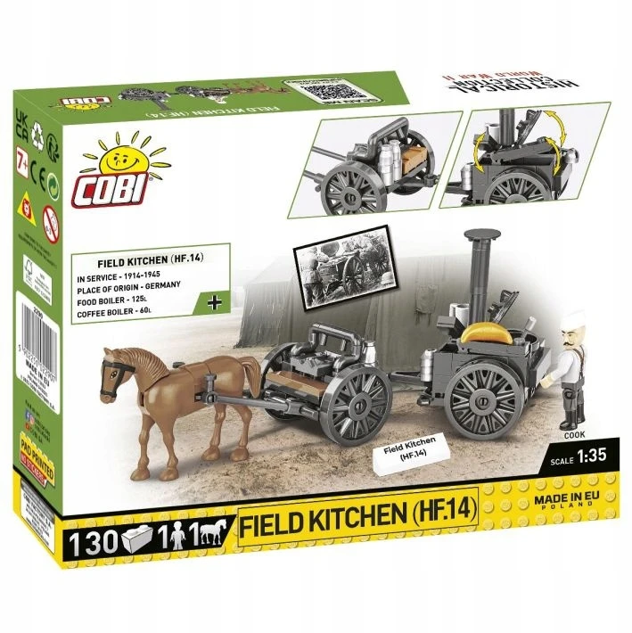 Kontruktorius Field Kitchen Cobi, 130 d.