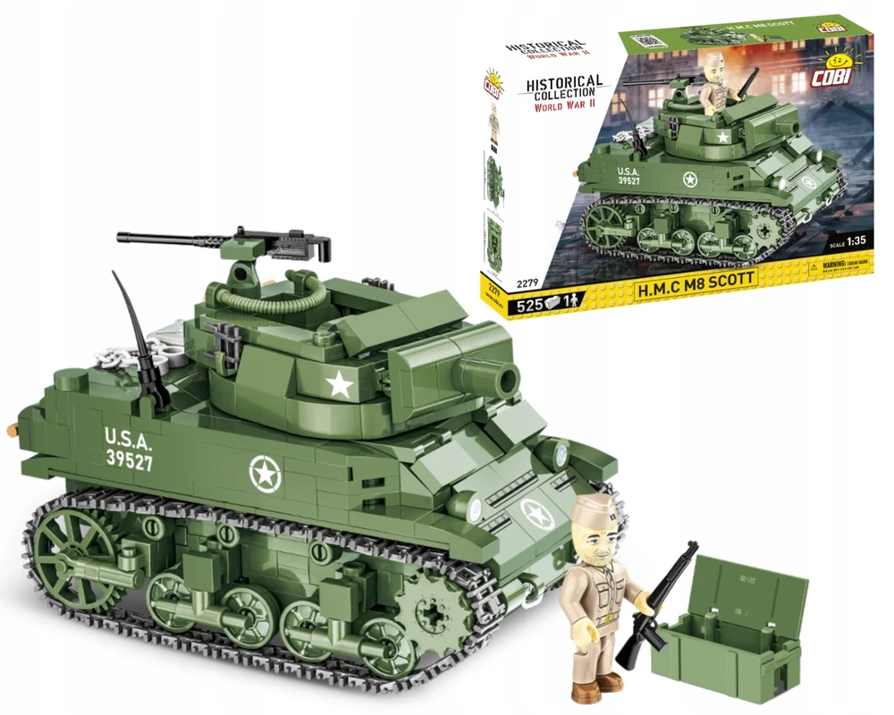 Konstruktorius Cobi H.M.C M8 Scott, 525 dal.