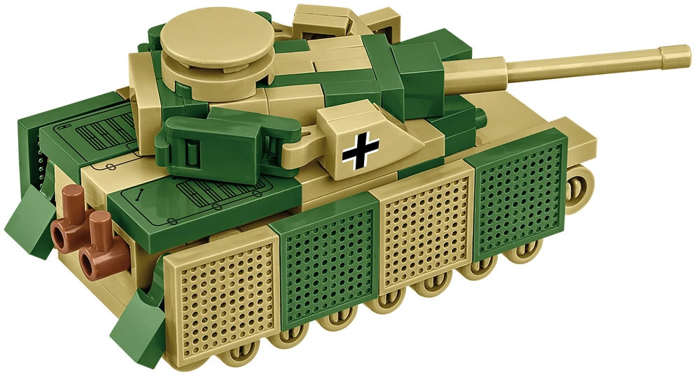Cobi Karinis konstruktorius Panzer IV Ausf. J, 128 dalys, žalia/ruda