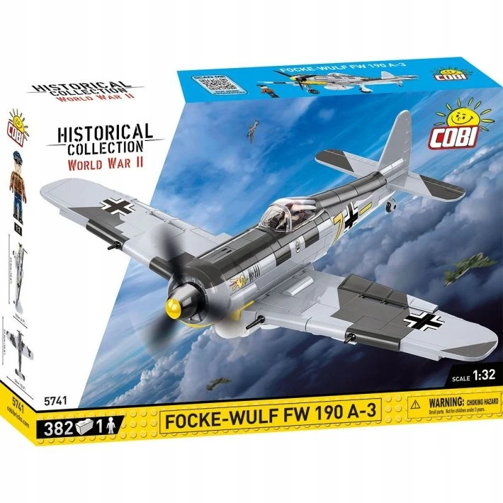 COBI Focke-Wulf FW 190 A3 konstruktorius 1:32, 382 det., 5741