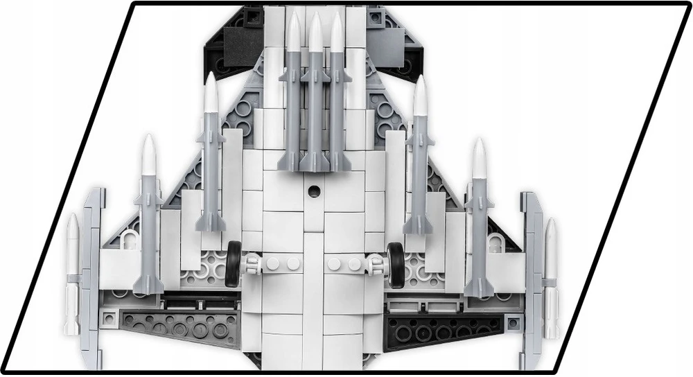 Cobi Konstruktorius karinis lėktuvas Saab Jas 39 Gripen E, 480 detalių
