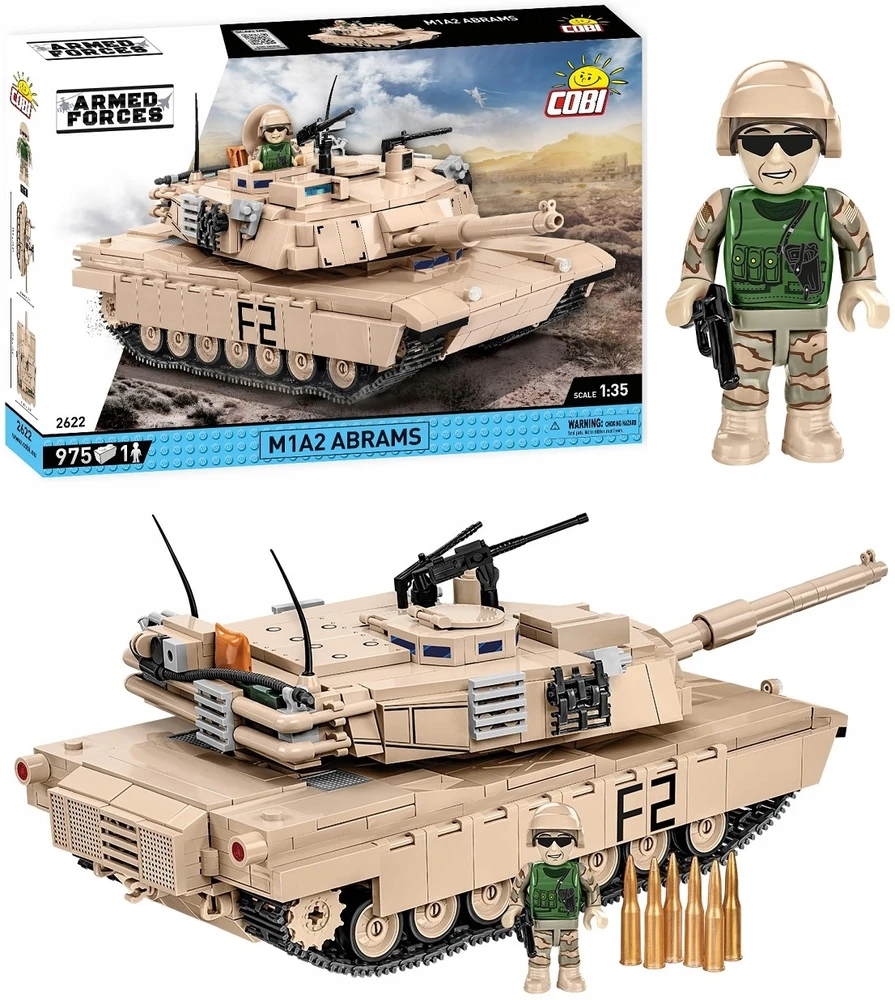 COBI - Konstruktorius M1A2 Abrams, 1/35, 2622
