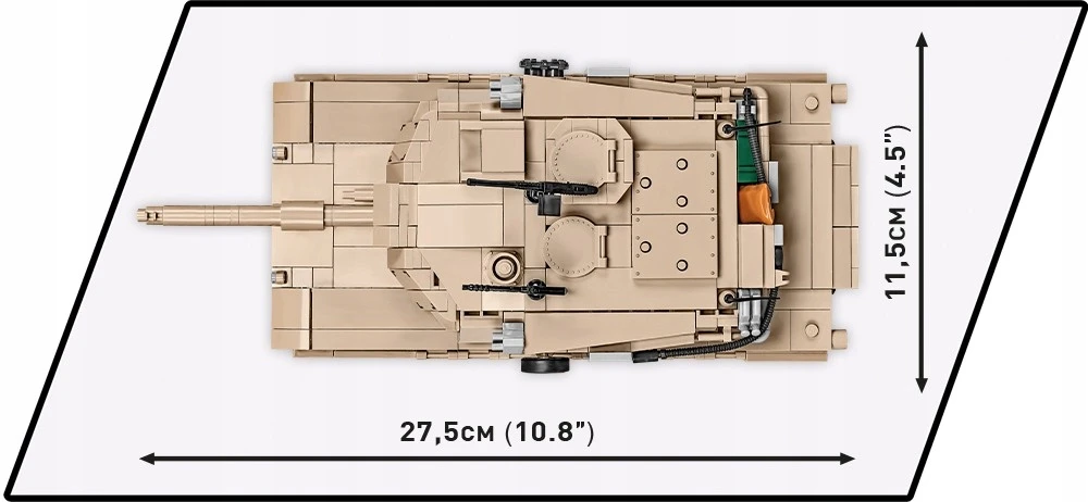 COBI - Konstruktorius M1A2 Abrams, 1/35, 2622