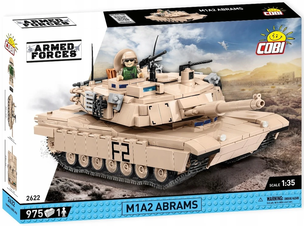 COBI - Konstruktorius M1A2 Abrams, 1/35, 2622