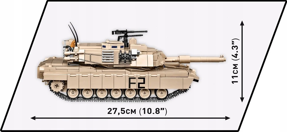 COBI - Konstruktorius M1A2 Abrams, 1/35, 2622