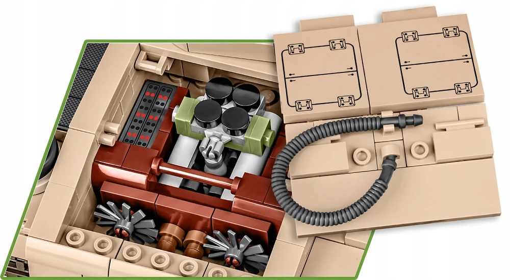 COBI - Konstruktorius Panzer III Ausf. J, 1/28, 2562