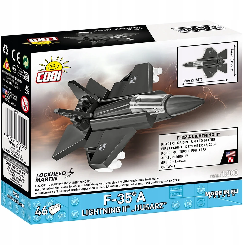 Cobi Lockheed Martin F-35A Lightining II HUSSAR