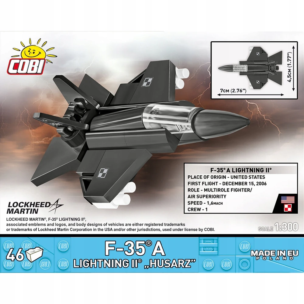 Cobi Lockheed Martin F-35A Lightining II HUSSAR