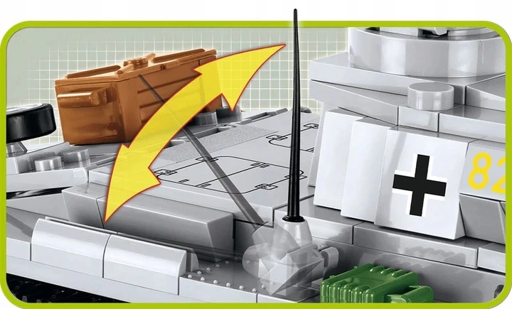 COBI SMALL ARMY 2523 PZKPFW III AUSF.E 475 KL.