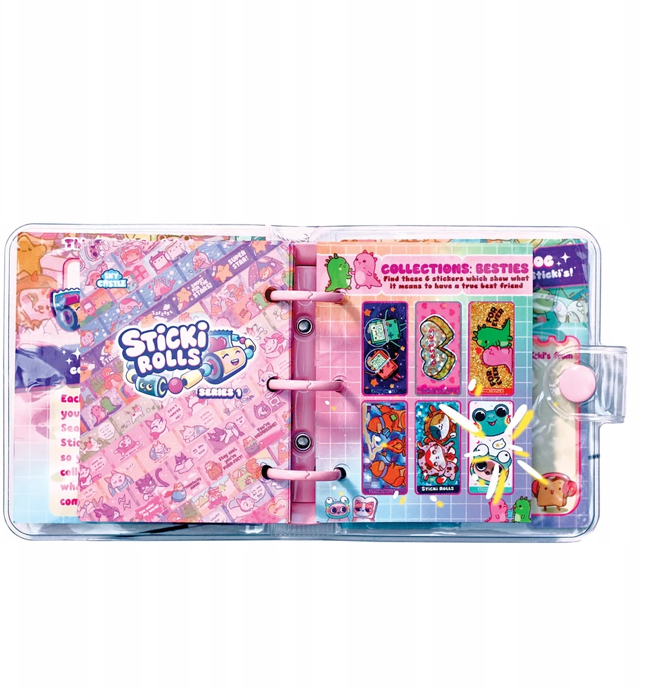 COBI Sticky Rolls + Album SCT-SR200 kūrybinis rinkinys