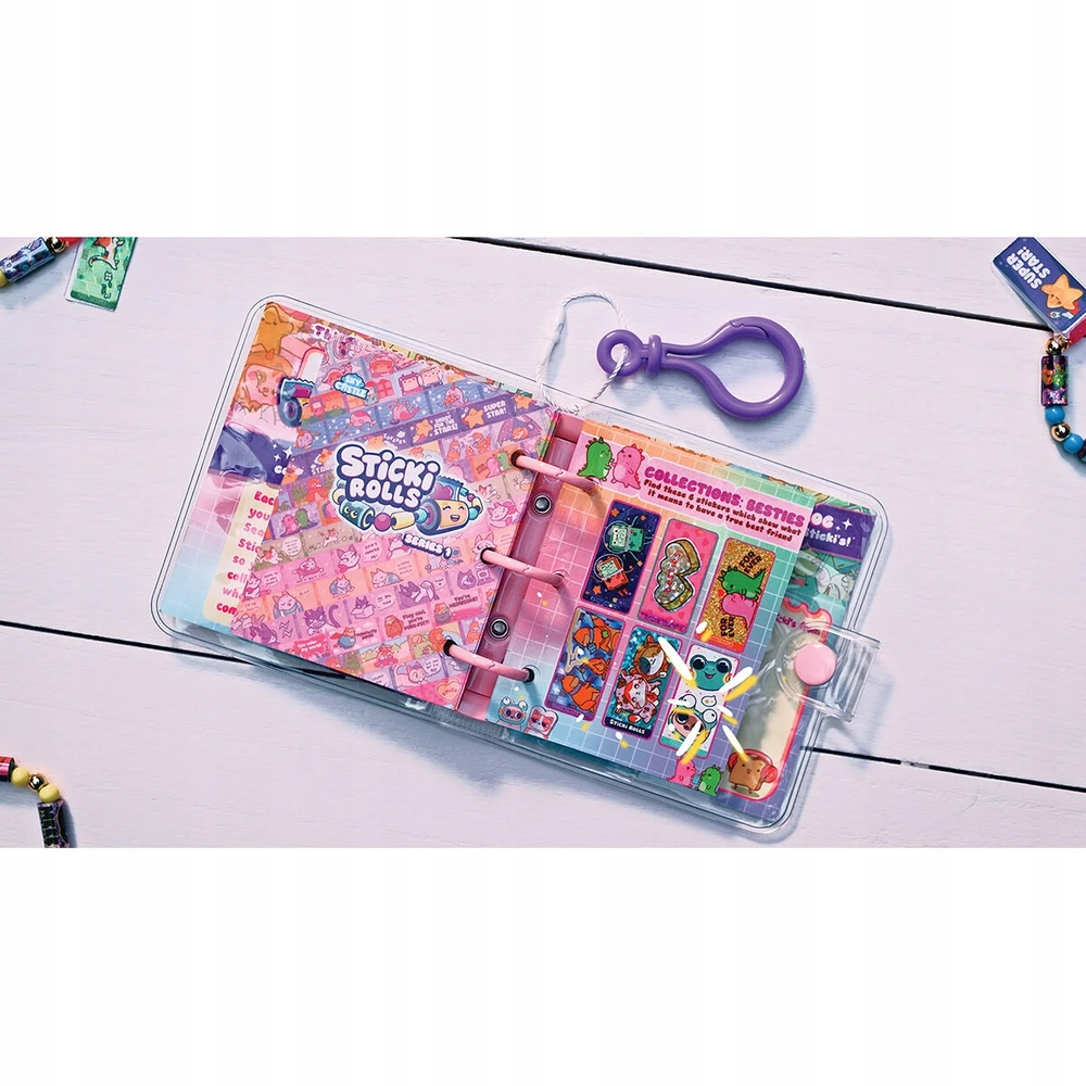 COBI Sticky Rolls + Album SCT-SR200 kūrybinis rinkinys