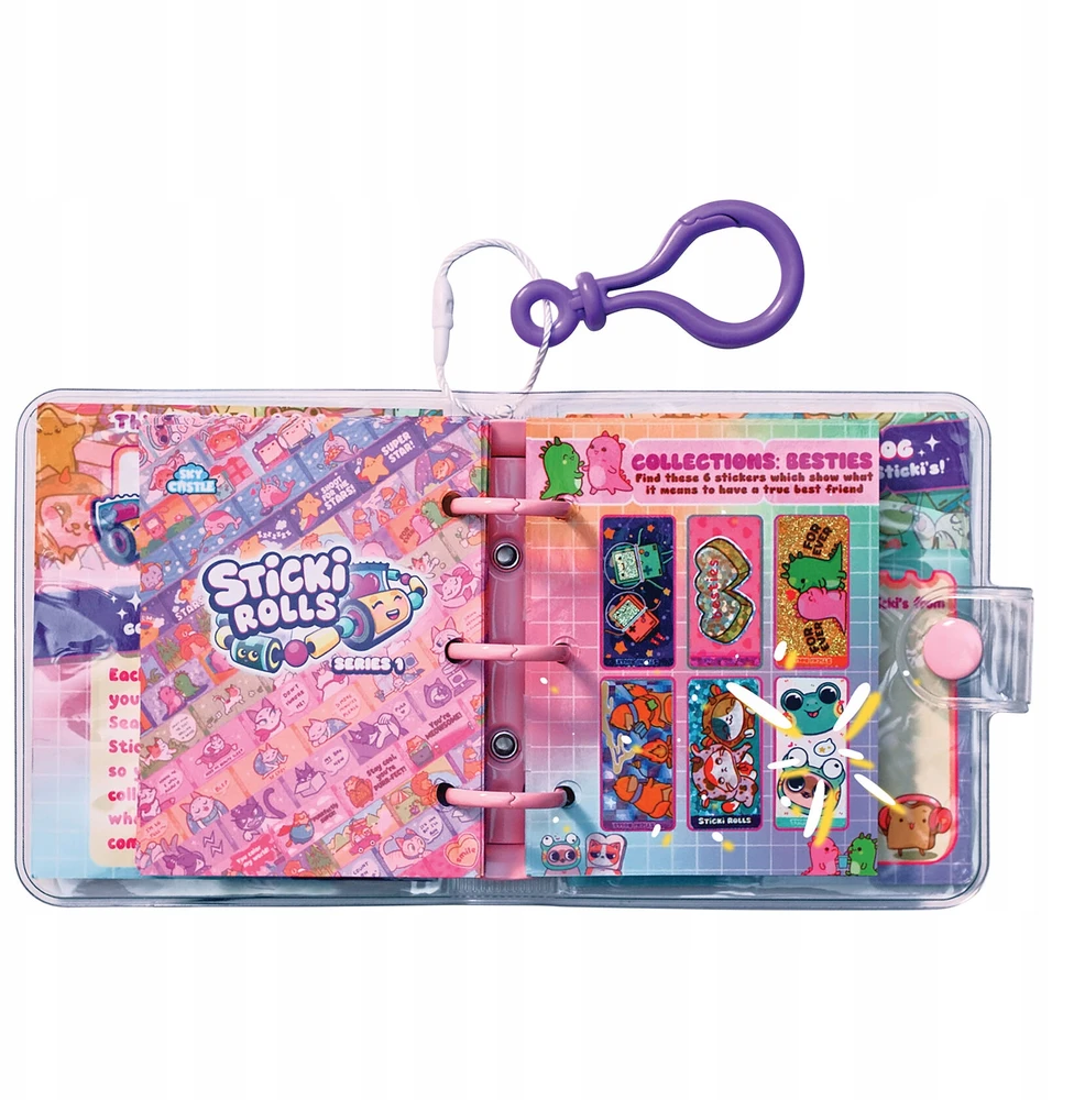 COBI Sticky Rolls + Album SCT-SR200 kūrybinis rinkinys