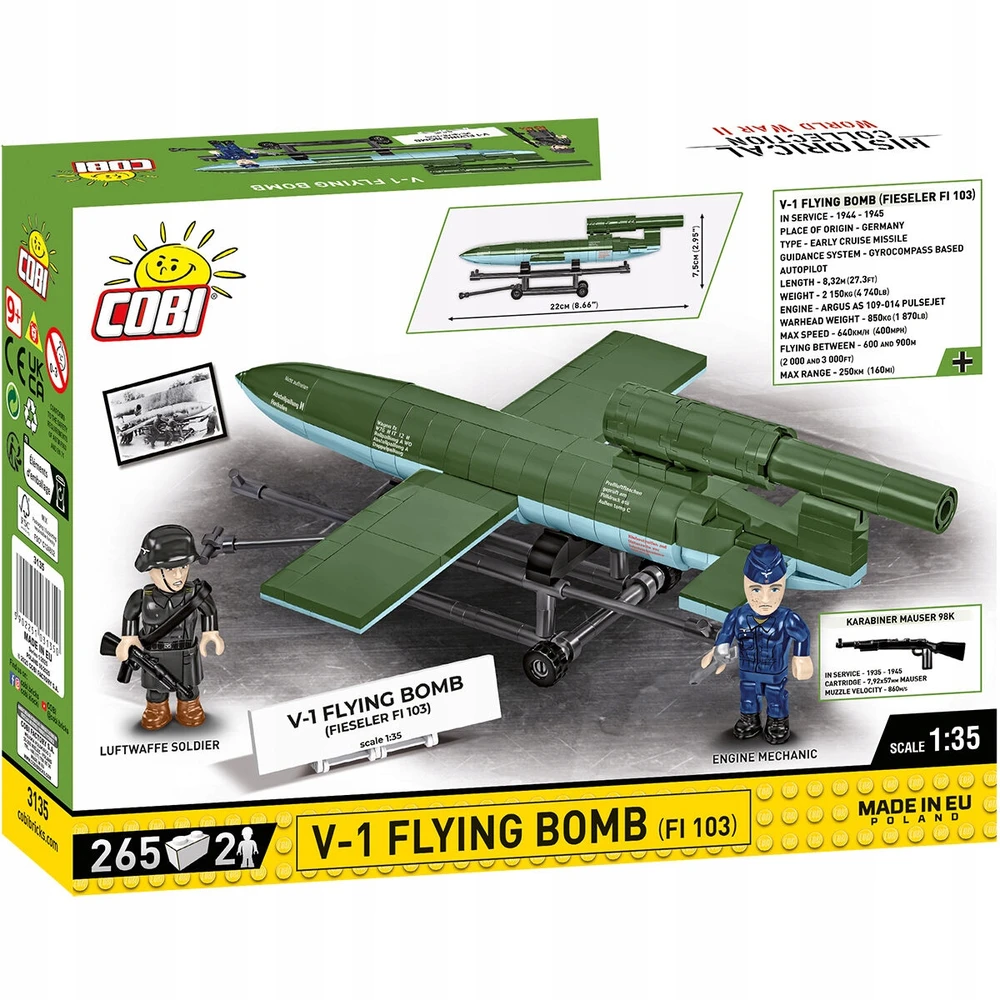 Cobi V1 skraidanti bomba