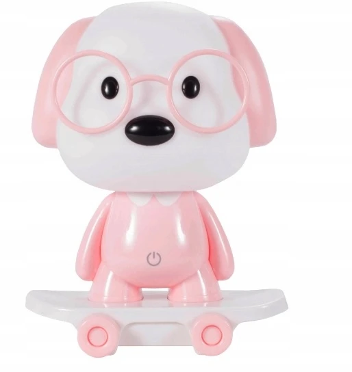 Cogio Kids Naktinė lempa ROŽINĖ PIESEK NA DESKOROLCE LED USB