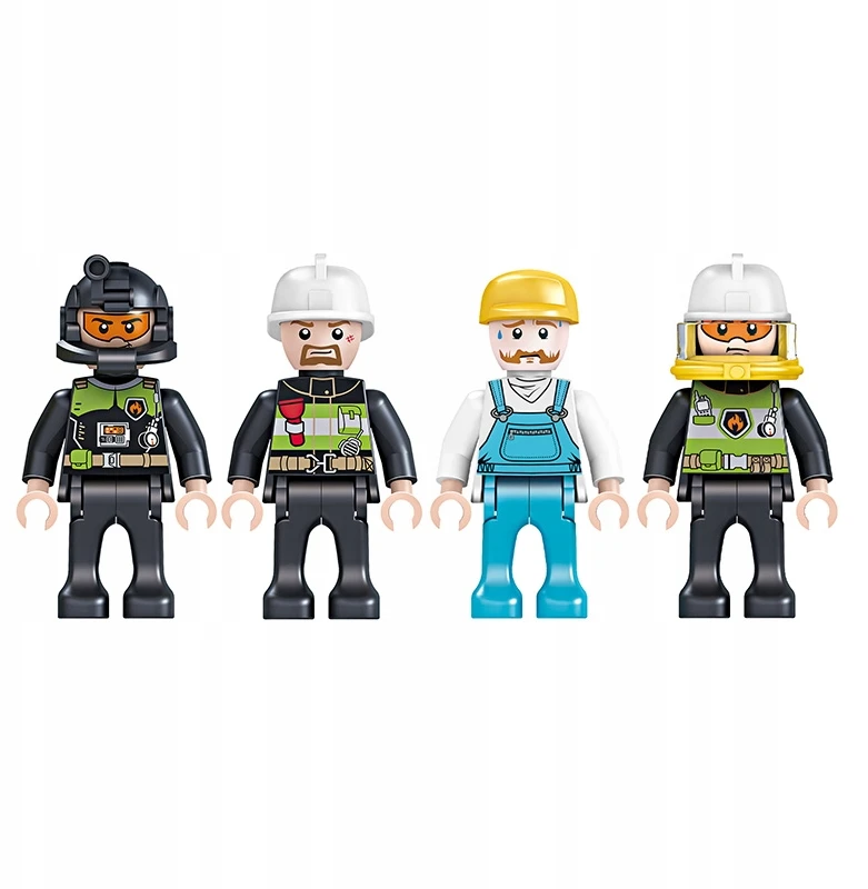 Cogo Bricks sunkvežimis ir gaisrinė 616 vnt
