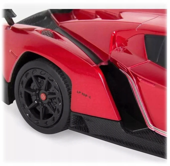 COIL Nuotolinio valdymo RC automobilis Lamborghini 1:14 raudonas