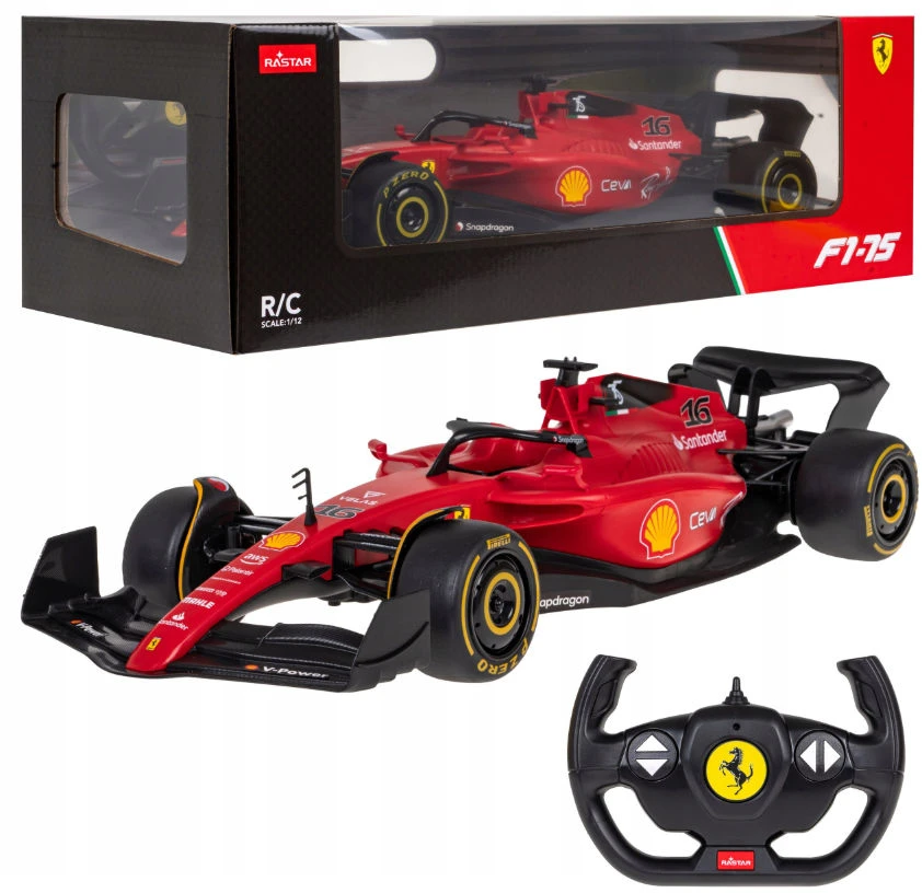 Coil ZDALNIE STEROWANY SAMOCHÓD AUTO FERRARI FORMUŁA RC 1:12 NA PILOTA CZERWONE