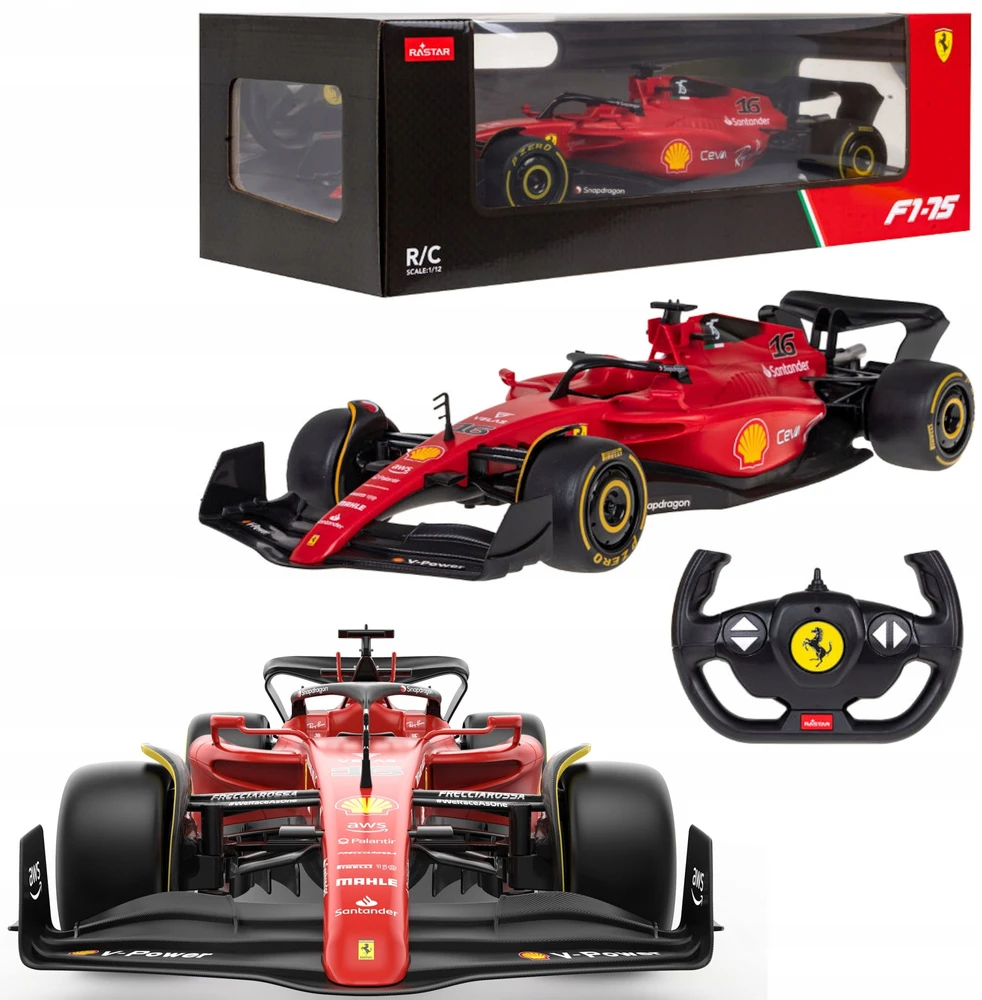 Coil ZDALNIE STEROWANY SAMOCHÓD AUTO FERRARI FORMUŁA RC 1:12 NA PILOTA CZERWONE